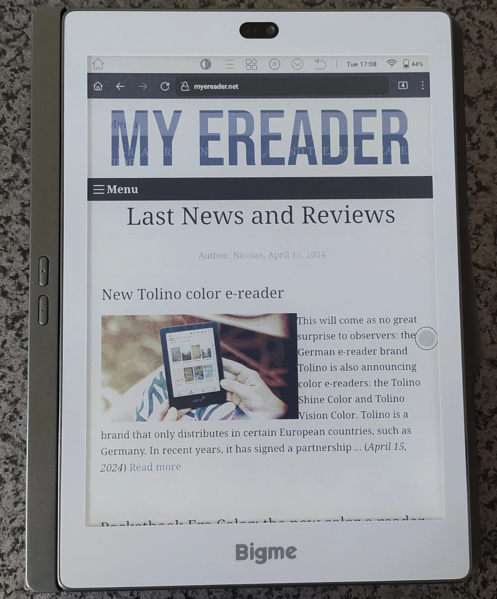 Good e-Reader First Look