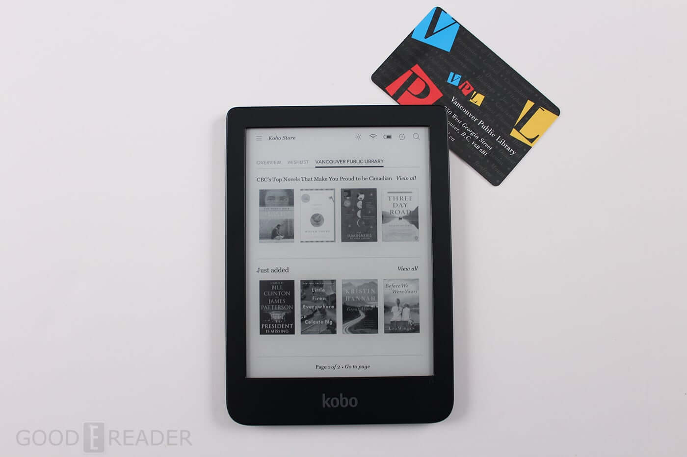 Good e-Reader Clara HD